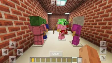 Mob Life: Creeper New Survival House. Map MCPE截图4