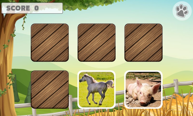 Animal Memory Games for Kids截图5