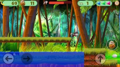 Cuty Monkey Banana : Jungle Dash截图1