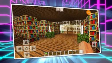 New High School 2018 Adventure Minigame Map MCPE截图5