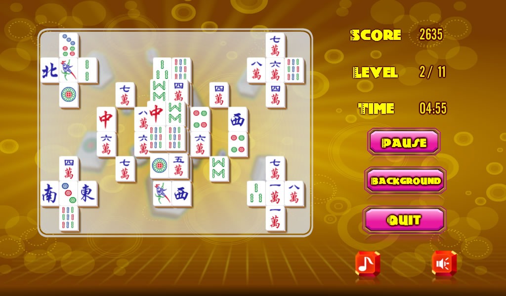 Mahjong Collision Solitaire截图4