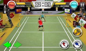 Badminton World League 3D截图4