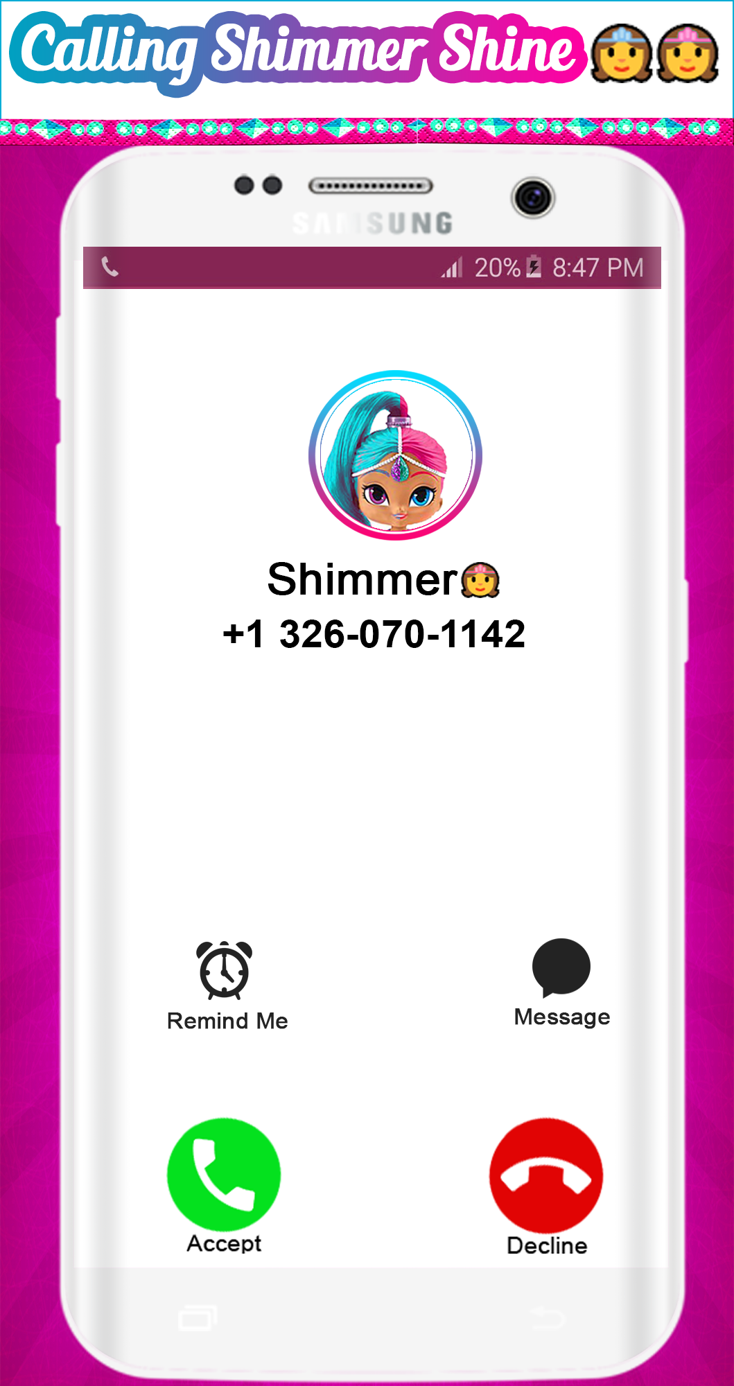 Calling Shimmer Shine截图1