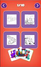 Trains Game Coloring Book For Kids截图4