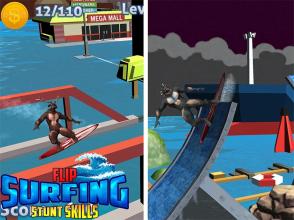 Flip Stunt Simulator 2018 - Surfing Games on Water截图3