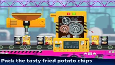 Potato Chips Maker Factory: Snacks Making Game截图1