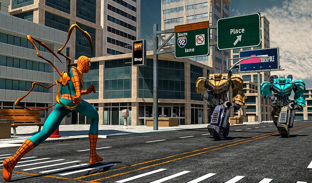警方蜘蛛机器人战斗*♂️截图3
