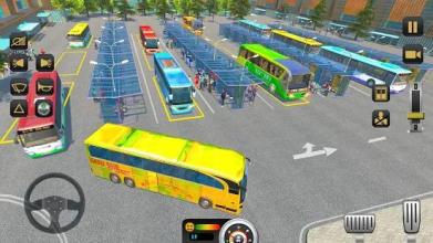 City Coach Bus Driving Sim 2018: Free Bus Game截图4