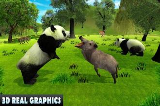 Wild Panda Family Jungle Sim截图5