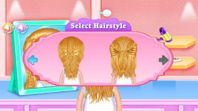 Plaited hair girls beautiful salon截图2