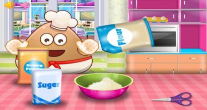 Pou Cooking Pancakes截图3