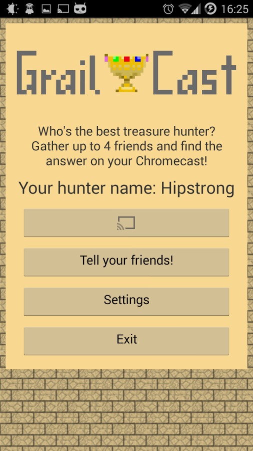 Grail Cast - Chromecast Game截图1