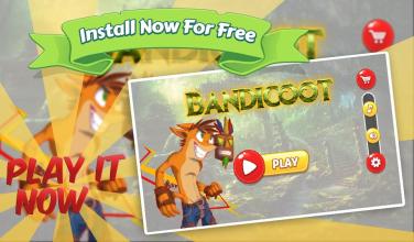 Super Bandicoot Amazing Jungle World Adventure截图1