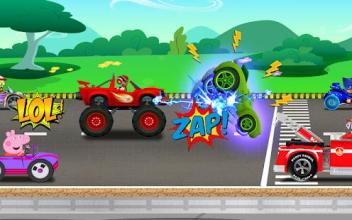 Blaze Truck Battle Monster截图2