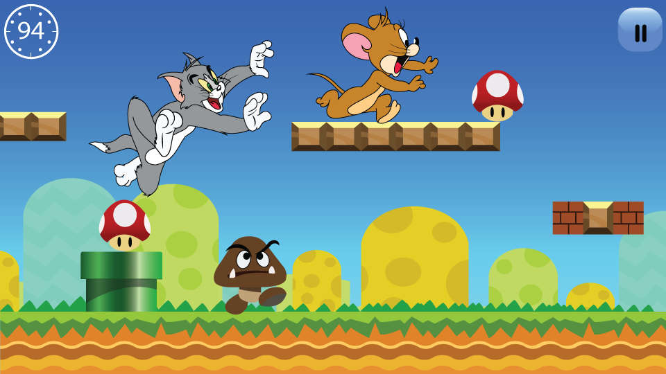 Adventure Tom and Jerry:tom run and jerry jump截图2