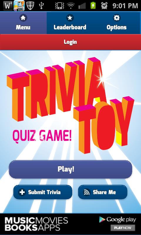 Trivia Toy Quiz Game截图1