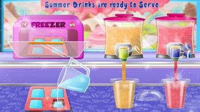 Frozen Slushy Drink Maker: Summer Icy Dessert Food截图5