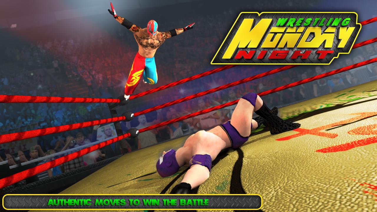 WRESTLING MONDAY NIGHT - WRESTLING GAMES截图2