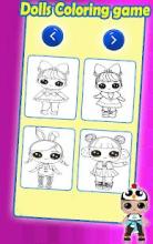 Lol surprise Dolls Coloring Game截图2