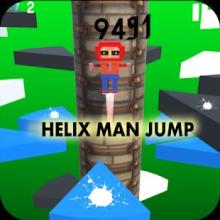 Spiral Man Helix Jump 3D截图2