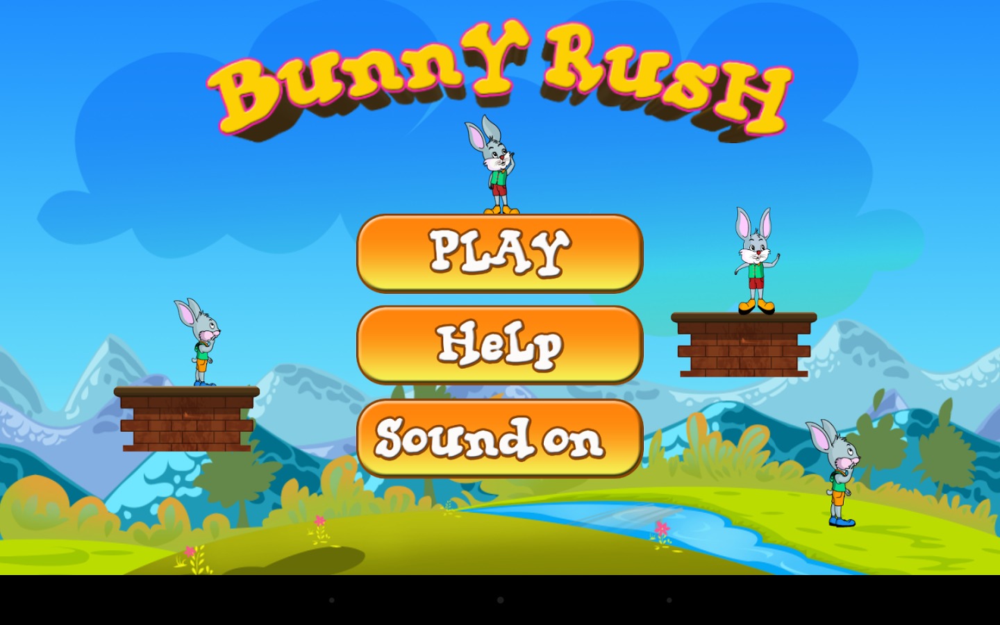 Bunny Rush Run截图2