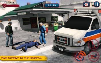 Ambulance Driver Rescue - Ambulance Games截图2
