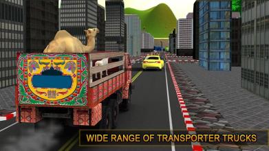 Farm Animal Transporter Truck Game: Offroad Drive截图5