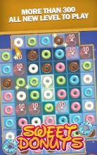 Sweet Donuts Crush Match 3截图3