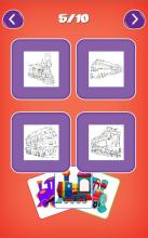 Trains Game Coloring Book For Kids截图5