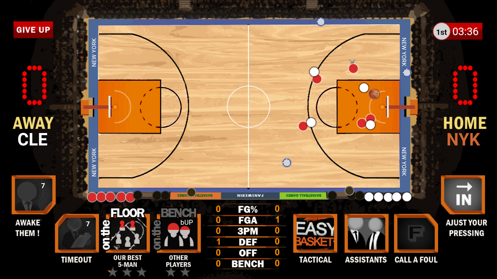 Basketball Courtside Bench截图2