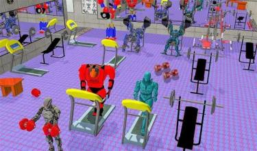 Transformer Robots Gym Fitness Trainer:Robots Gym截图1