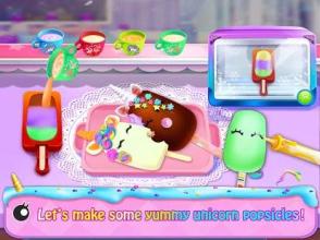 Rainbow Unicorn Foods & Desserts: Cooking Games截图2