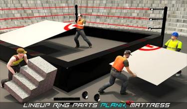 Virtual Ring Wrestling Arena Construction截图3