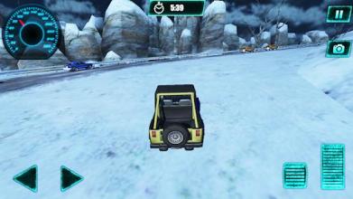 Jeep Simulator 4x4 Offroad New - Snow Drive截图4