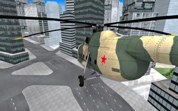 City Helicopter Fly Simulation截图4