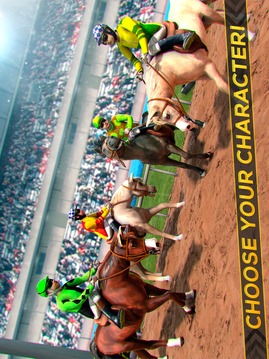 Racecourse Horses Racing截图