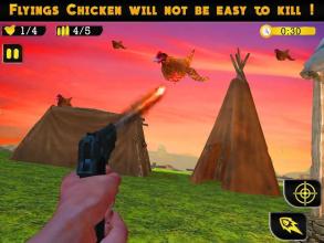 Crazy Chicken Shooter : Farm Hunting Game截图3