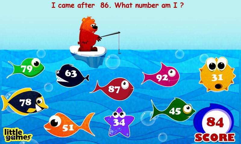 Kids Fishing Number截图1