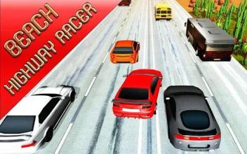 Beach Free Car Racing Games Traffic Racer 2018截图1