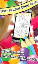 Coloring Book : Butterfly & Bug Pages截图2