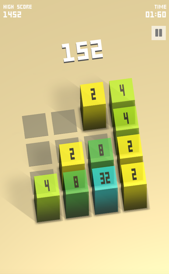 Jelly Cube 2048截图3