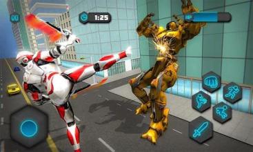 Dual Sword Hero Robot Transforming Battleground 3D截图5