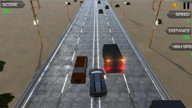 Highway Traffic Car Racer 3D - Crazy Car Driving截图1