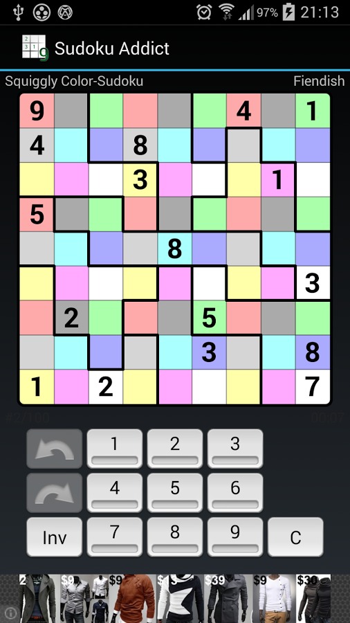 Sudoku Addict截图3