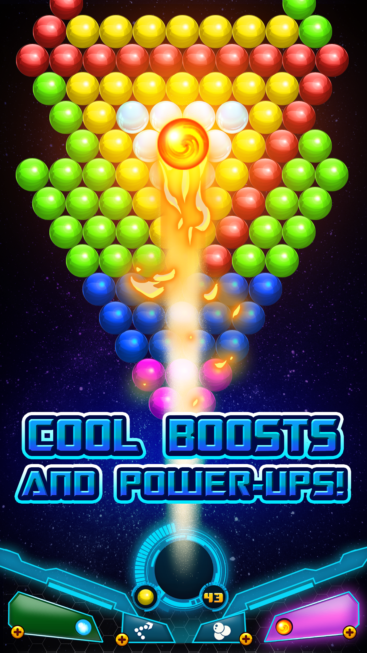 Bubble Shooter Space Pro截图2