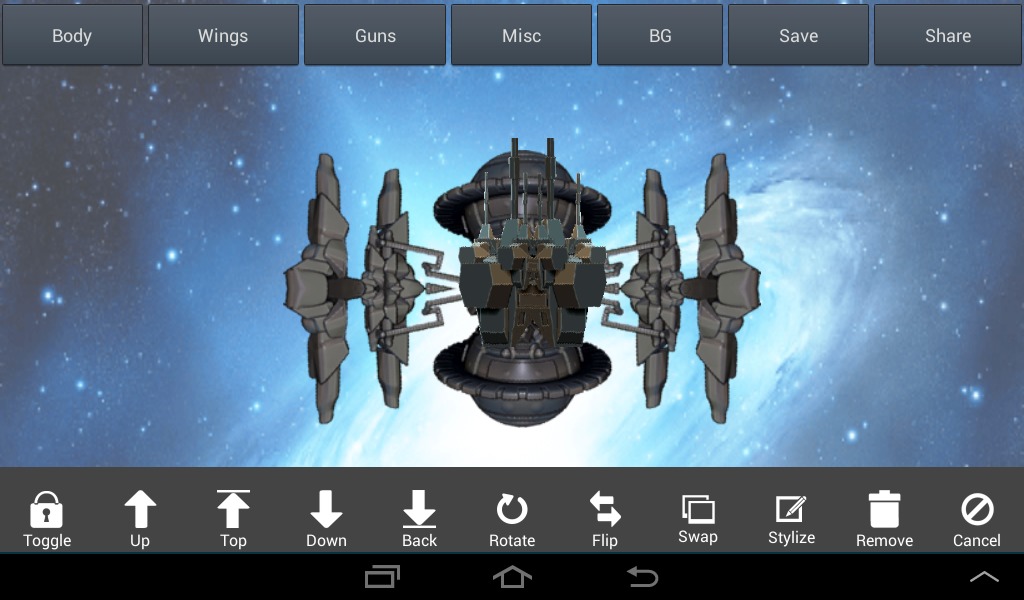 Spaceship Builder Maker截图3