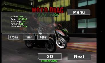 Moto Drag Racing Free截图1