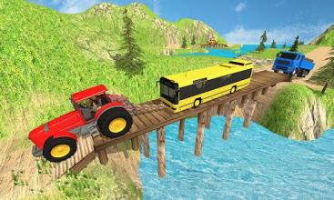 Tractor Towing Car Simulator Games截图3