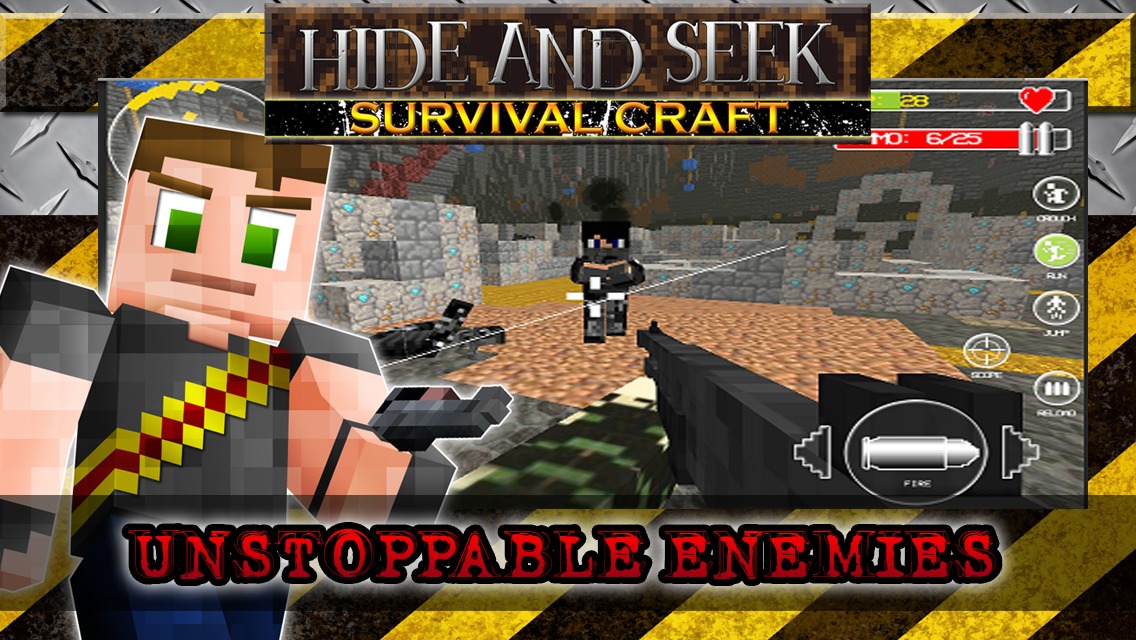 Hide N Seek: Survival Craft截图1