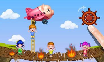 Super Kids Fireman Rescue Game截图3